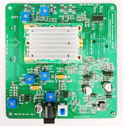 25GHz射频驱动器 双通道宽带放大器 3.5V 铌酸锂调制器驱动 EVK-RF-A-25×2-G