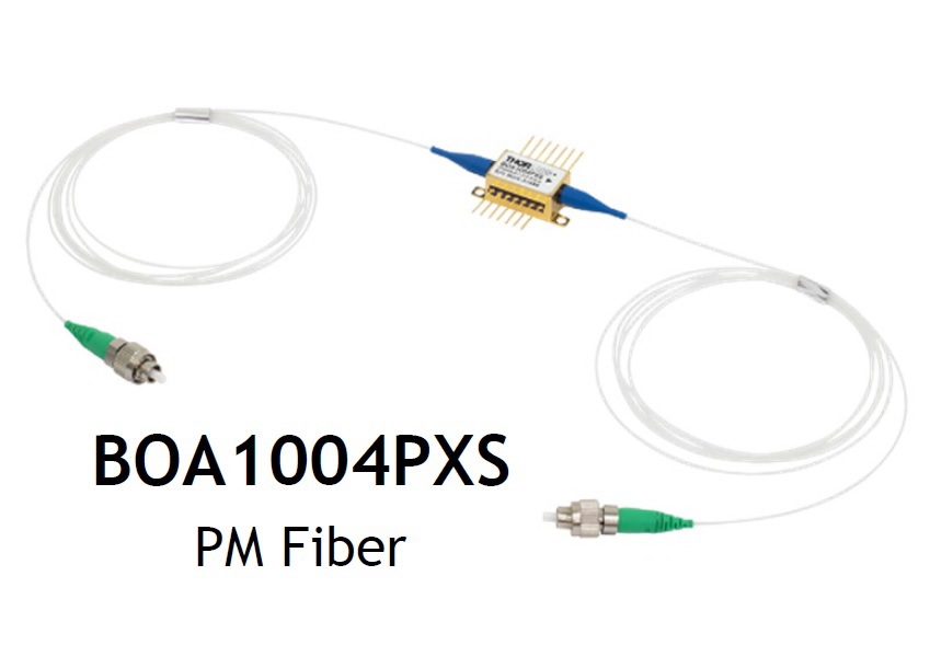 开关型SOA 蝶形保偏, Thorlabs BOA1004PXS, CL波段 1nS切换 70dB消光比